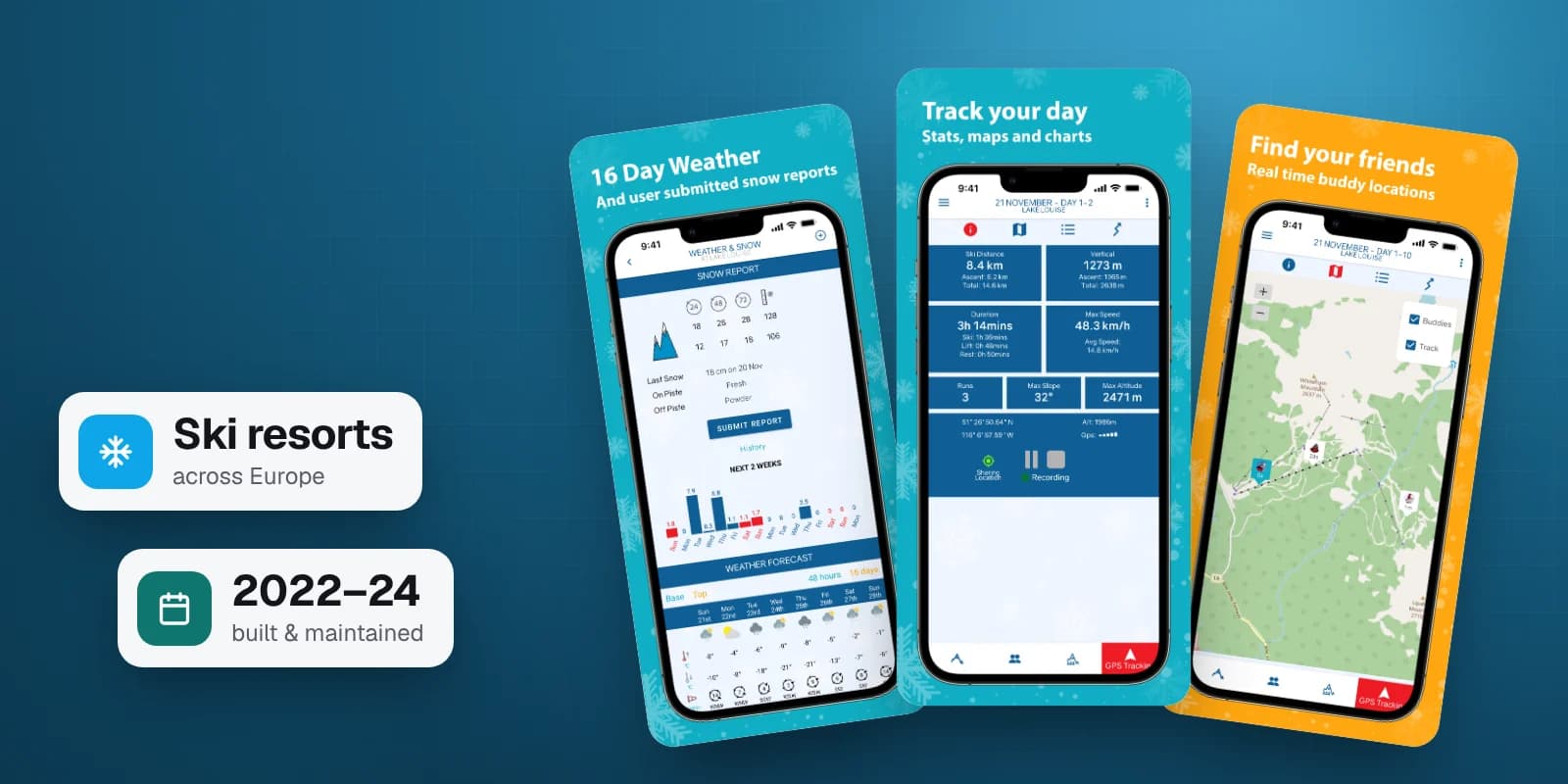 CommuniSki App preview